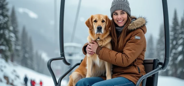 Monter en télésiège avec son chien : astuces et conseils pour une expérience réussie Monter en télésiège avec son chien : astuces et conseils pour une expérience réussie